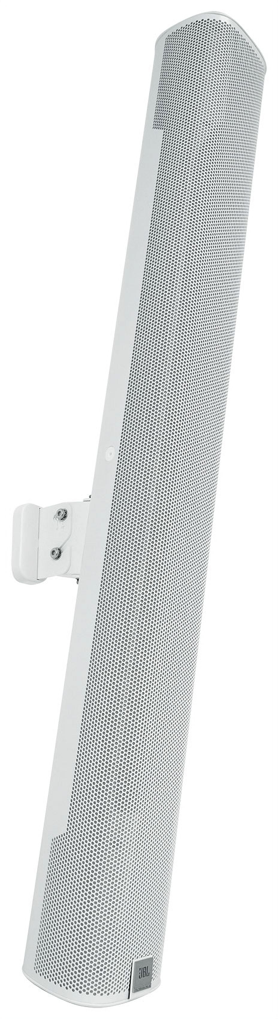 (2)  COL800- 32" White 70V Commercial Column Wall Mount Array Speakers+Amp