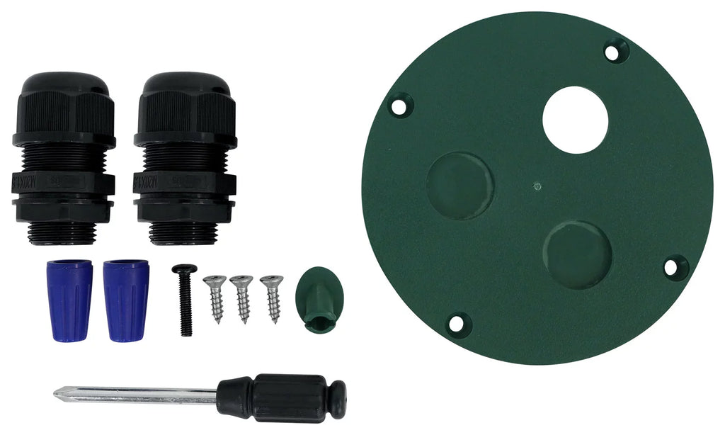 (3)   88M 8" Commercial 70v Outdoor Landscape Speakers + Amplifier