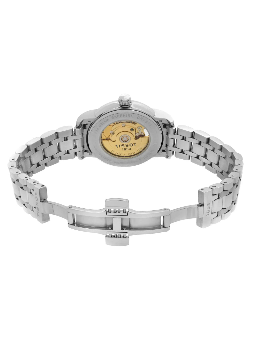 Pre-owned Tissot Lady Heart Automatic  Watch T050.207.11.116.00 (Like New)