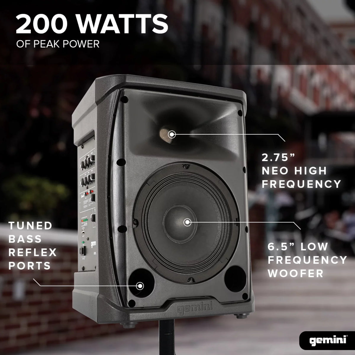 Gemini -650 Battery-Powered  System