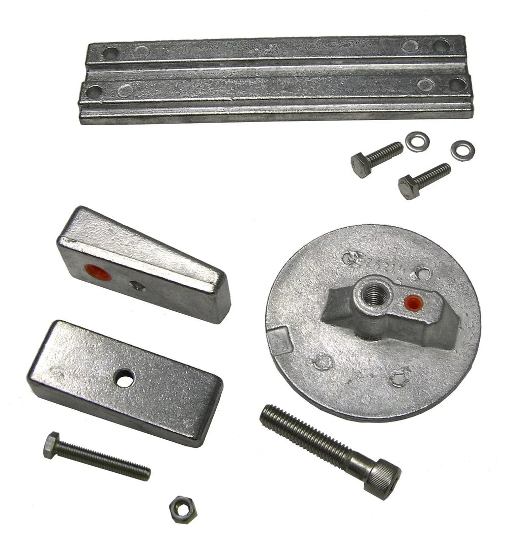 Complete Zinc Anode Kit Fits Mercury Verado 4 And Optimax Outboards  Military Grade Zinc Kit Replaces 8M010755, CMVERDO4KIT, 95111, 18-6156