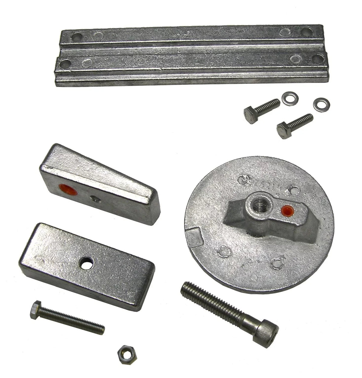 Complete Zinc Anode Kit Fits Mercury Verado 4 And Optimax Outboards  Military Grade Zinc Kit Replaces 8M010755, CMVERDO4KIT, 95111, 18-6156