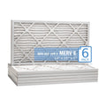 14x25x1, Purolator Hi-E 40 Extended Surface Pleated Air Filter, Mechanical  8, (6 Pack)