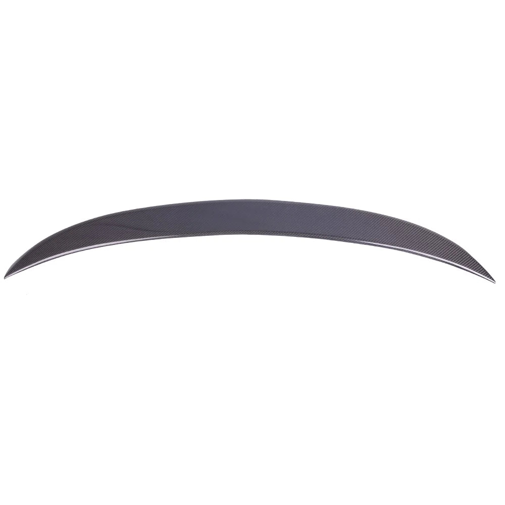 Ikon Motorsports Compatible with 15-20  F36 4 Series 4DR Gran Coupe V Style Rear Trunk Spoiler Wing - Carbon Fiber 2015 2016 2017 2018 2019 2020