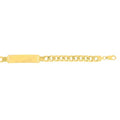 JewelStop 14k Yellow Gold 8mm Lite Miami Cuban Men's Link -Bracelet, Lobster Clasp 8.5 Inches, 19.2gr.