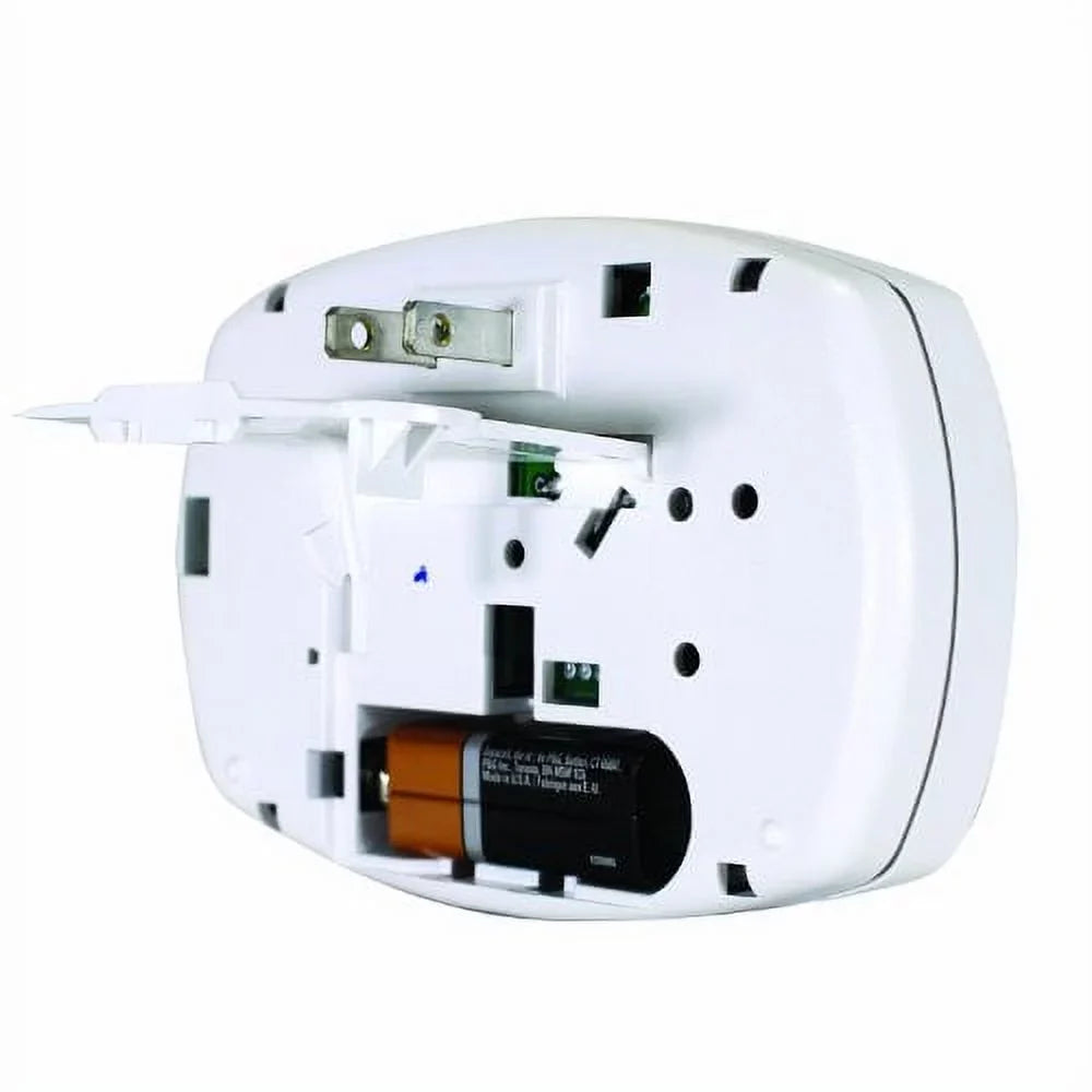 First Alert CO605 Plug-In Carbon Monoxide Detector with Battery Backup , White
