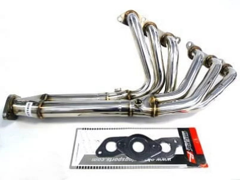 Stainless Steel Long Tube Header For 93 to 97 Toyota Supra 2JZGE 3.0L By -