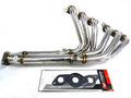 Stainless Steel Long Tube Header For 93 to 97 Toyota Supra 2JZGE 3.0L By -
