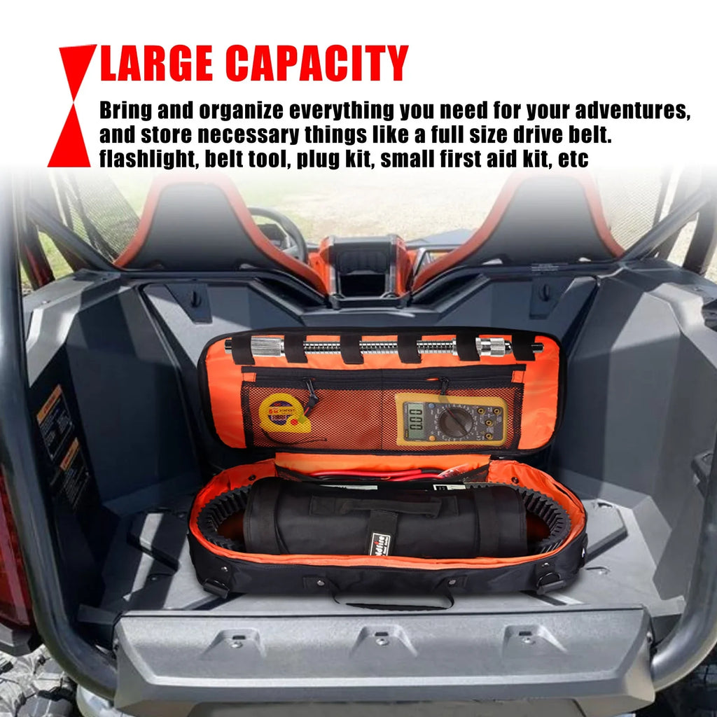 Universal Travel Tool Storage Kit Storage Bag with Portable Tool Roll Organizer Wrench Tool Pouch for   Car Truck