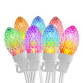 Eva's Light C9 Christmas Lights Outdoor, 23ft 20 Bulbs Color Changing  String Lights Waterproof