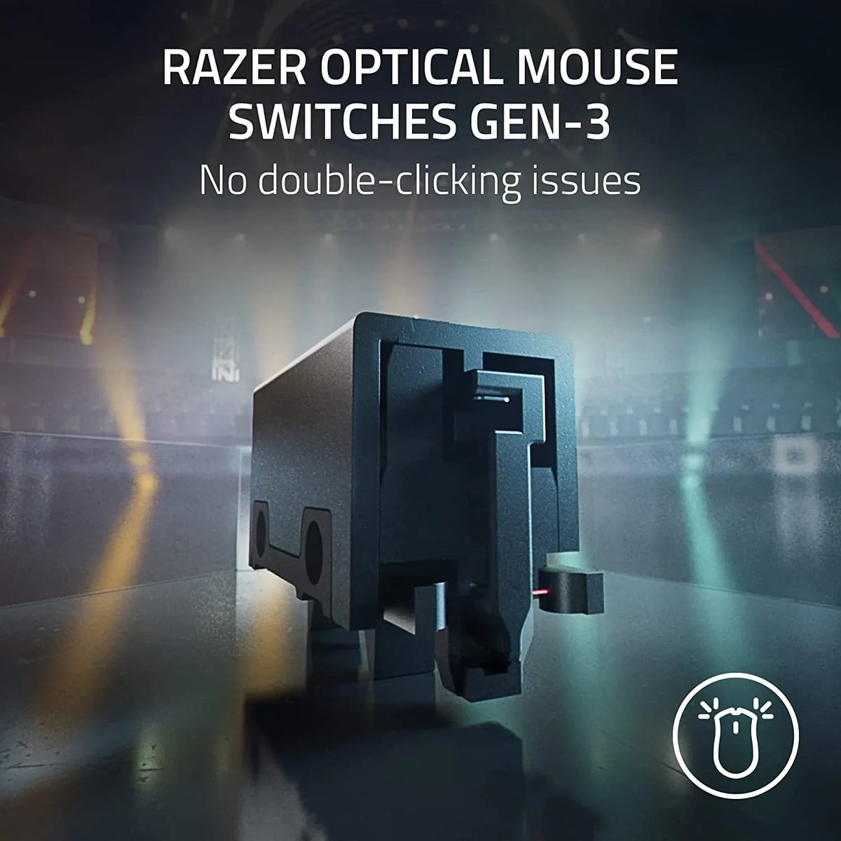 Razer DeathAdder V3 Pro - Mouse leggero per E-Sport Ergonomico Wireless (Design Leggero da 63g, Sensore Ottico Focus Pro 30K, Interruttori del Mouse Gen-3, Wireless HyperSpeed) Faker Edition