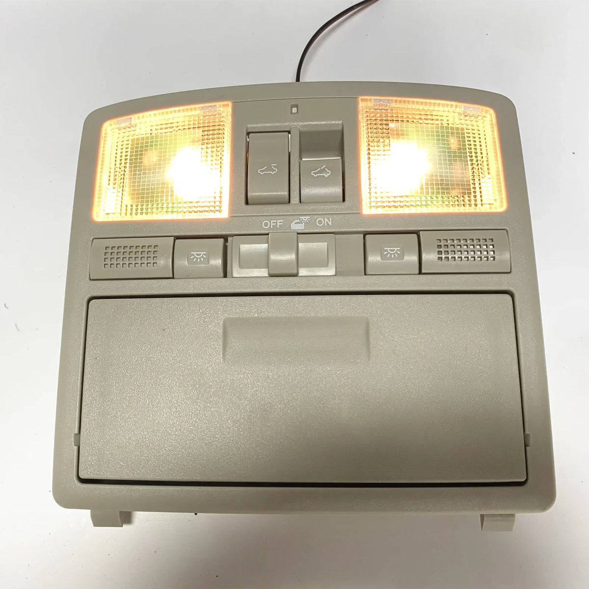 Overhead Console Reading Light w/ Sunroof Switch For Mazda 6 2009-2013 -9 2010-2015 Gray