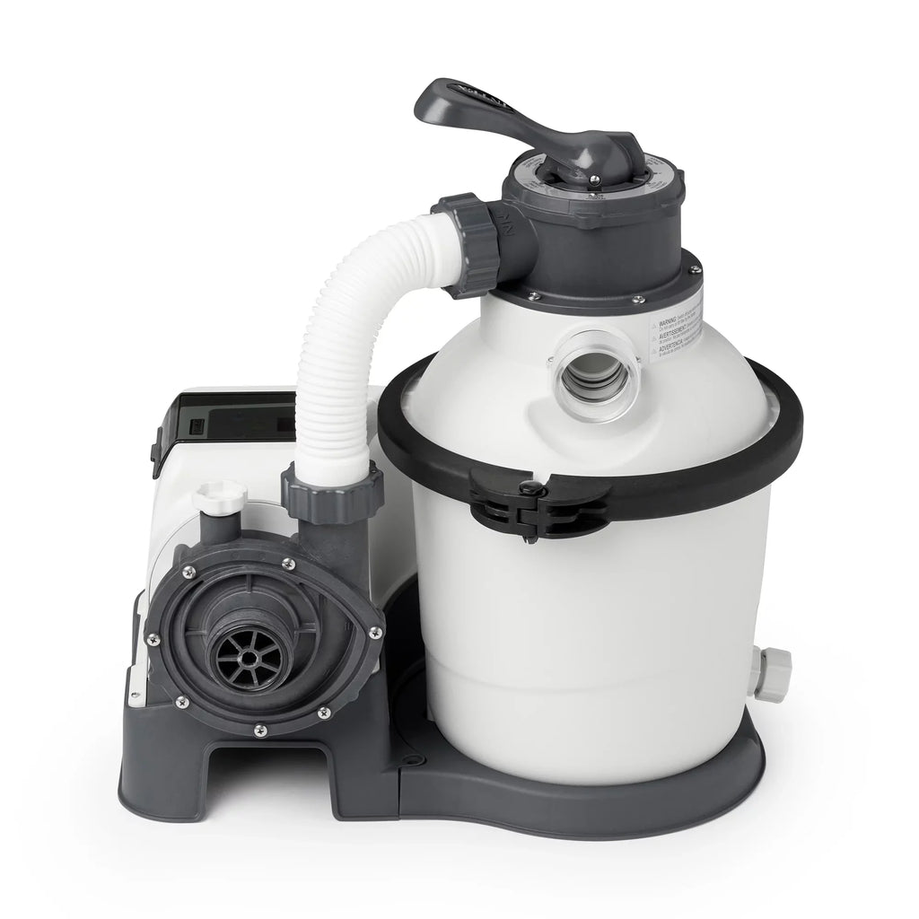 Intex10 inch Krystal Clear Sand Filter Pool Pump, 1500 Gph Motor 1200  System Flow Rate with , 110-120 V