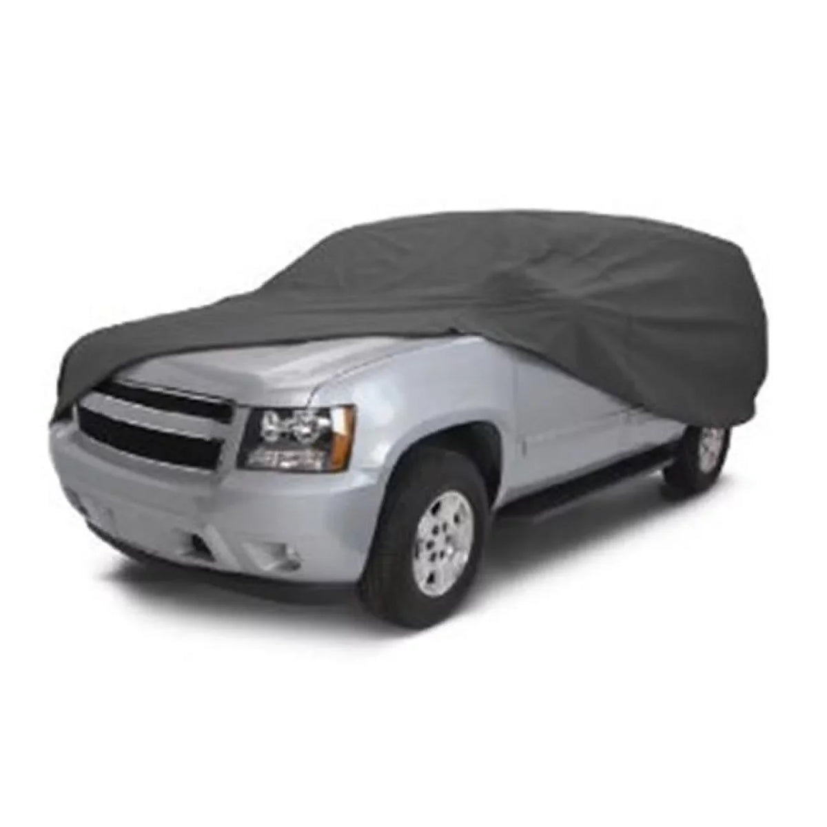 Classic Accessories OverDrive PolyPRO™ 3 Heavy-Duty Car Cover - Compact  or Truck Cover, Up to 187"L, Charcoal