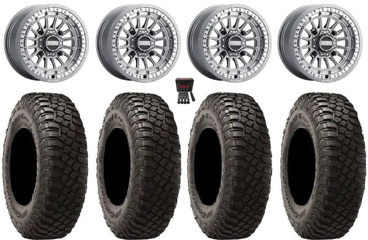 MetalFX Delta Bdlk  15" Wheels Gm 32"  KM3 Tires Polaris   1000 /   / Ranger  900/1000