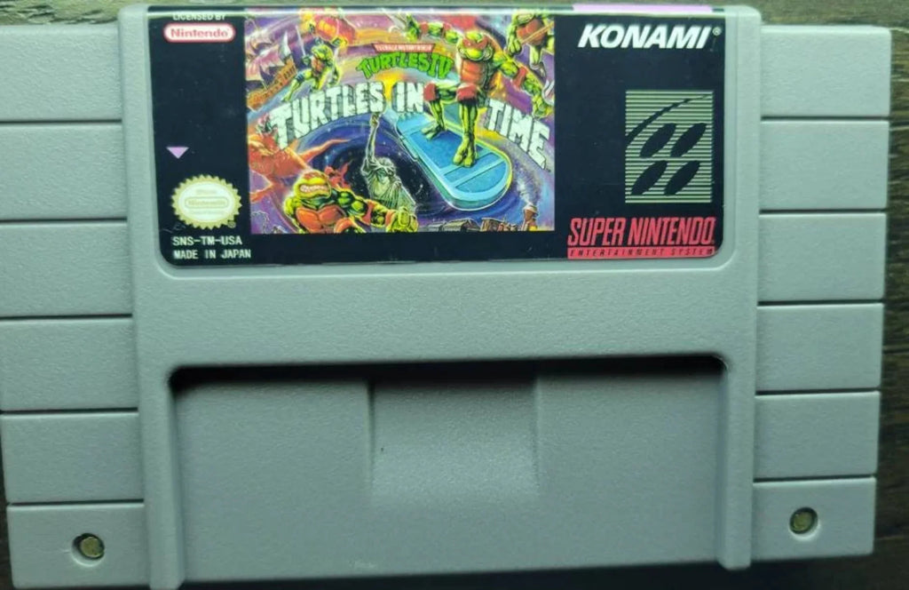 New Turtles In Time -  - Super Nintendo Ent. System / Cartridge
