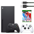 Microsoft Xbox Series X with White Controller,  2K22, &  C Cable