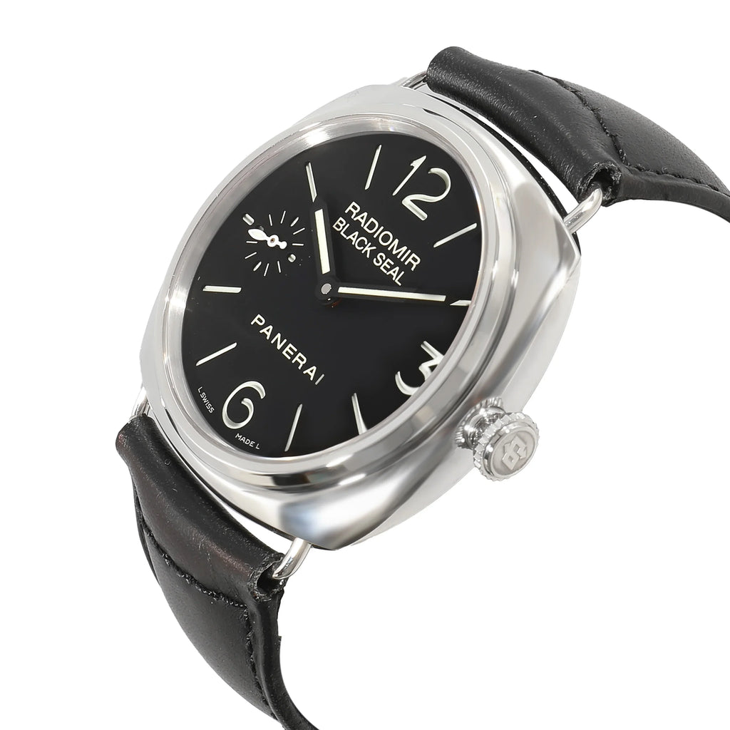 Panerai Radiomir Black Seal PAM00183 Men's Watch in  Stainless Steel Pre-Owned
