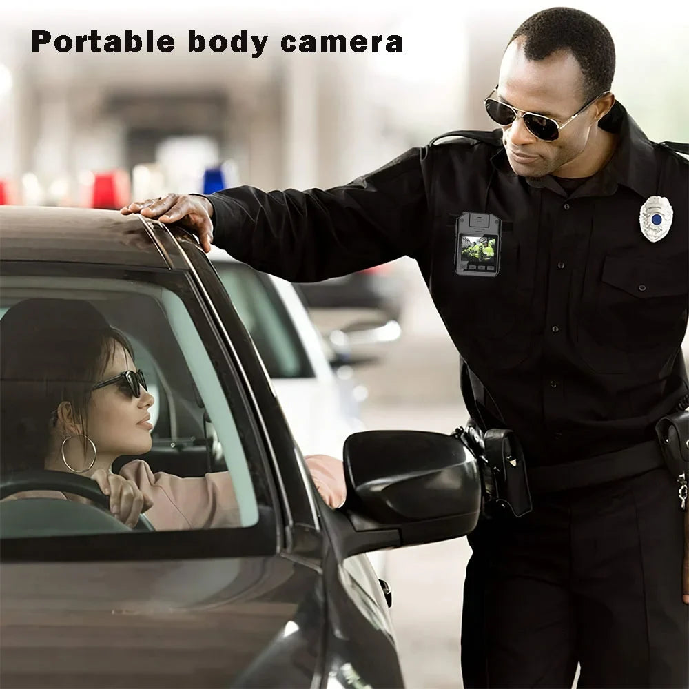 1440P Mini Body Camera - 128GB Wearable Police Body Camcorder with Night Vision - Waterproof Body Cam with Audio and Video Recording for Law Enforcement Security Guard Home