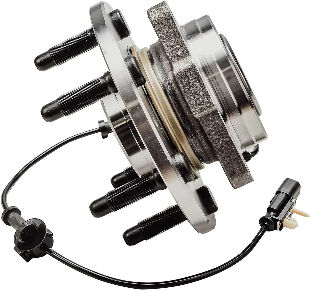 Detroit Axle - Front Wheel Bearing Hubs for Chevy  Silverado Sierra 1500 Tahoe Suburban Yukon  Cadillac Escalade  , Replacement Wheel Bearing Hubs Assembly Set, Pair Hubs