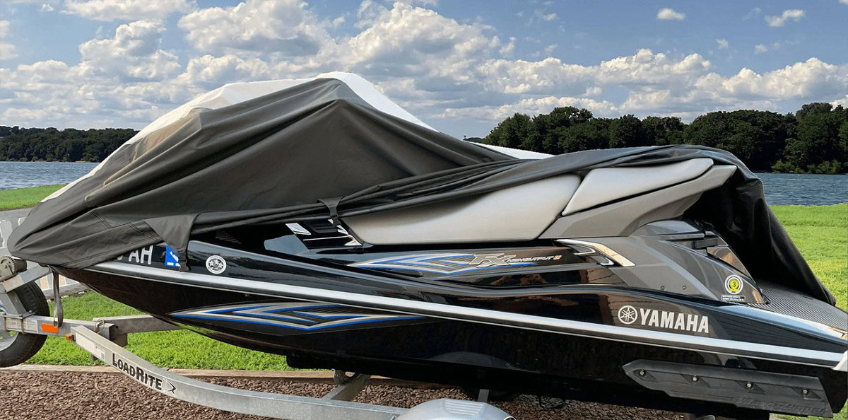 '- Jet Ski Cover Watercraft jetski Compatible for Kawasaki Ultra 310R 2014 2015 2016 2017 2018 2019 2020 2021