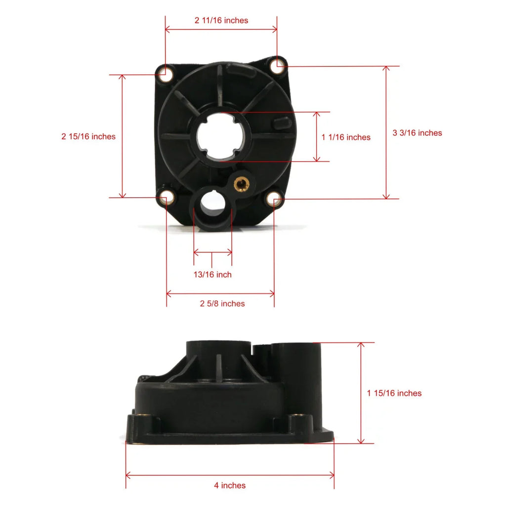 The  Shop | Water Pump Impeller Kit For 1987 Evinrude 60  E60TLCUC Outboard, 15" Transom