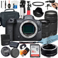 Canon  R6 Mirrorless Camera with  24-105mm  + 75-300mm Lens + Mount Adapter + 32GB SanDisk + ZeeTech Accessory
