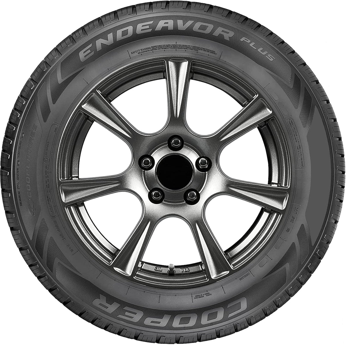 Pair of 2 () Cooper Endeavor Plus 255/60R19 109H  A/S All Season Tires Fits: 2010 Buick Enclave , 2021 Lincoln Aviator Base
