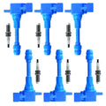 6 High Performance Ignition Coils and 6  Platinum Spark Plugs Compatible with Nissan Altima UF349 Fits select: 2003-2007  G35, 2016   /-4X