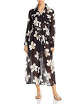 Ralph Lauren / Villa Floral Maxi Shirtdress Cover-up,  X-Large