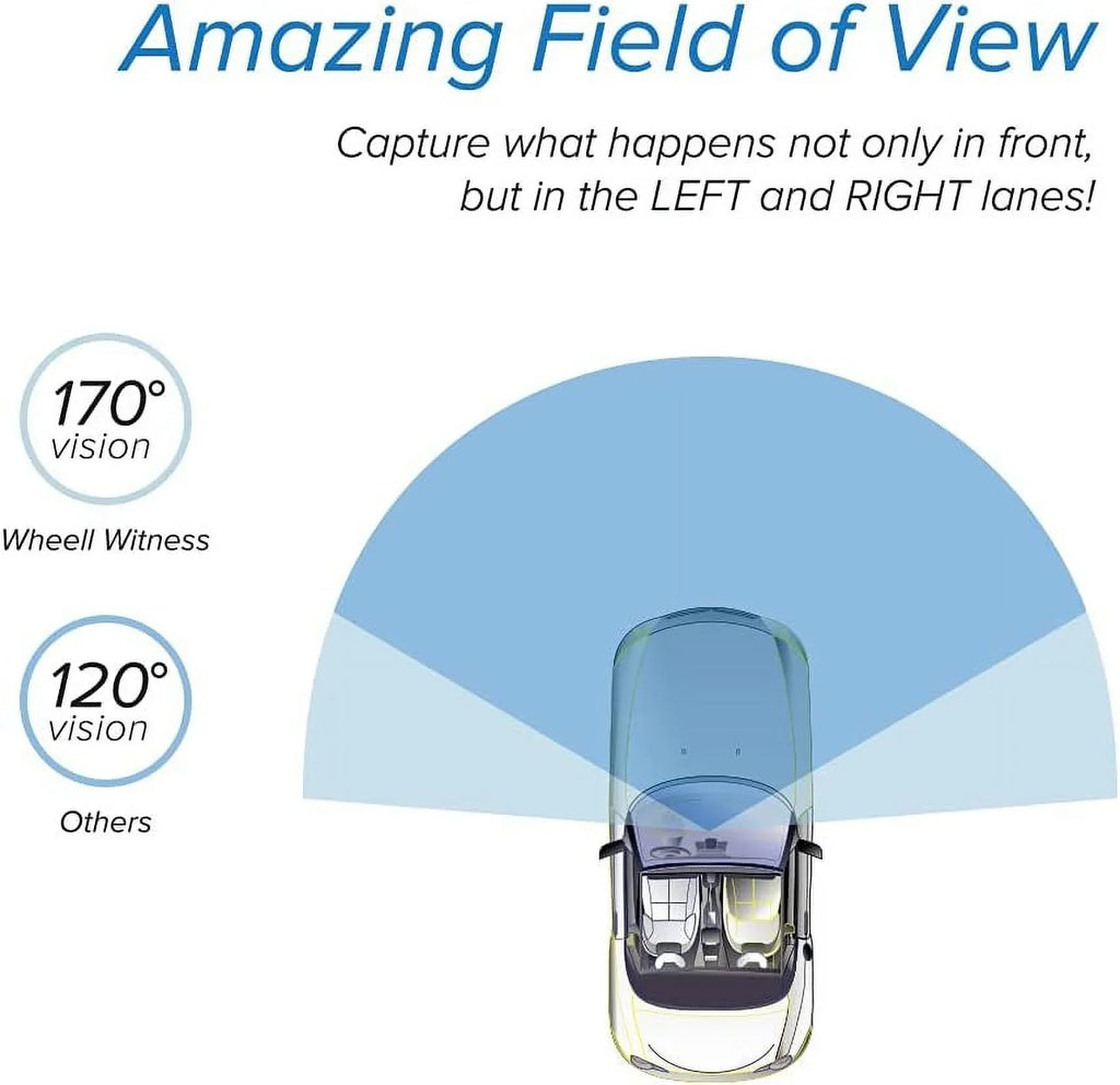 Open Box WheelWitness   Mark  Sony Starvis Dashboard Camera -