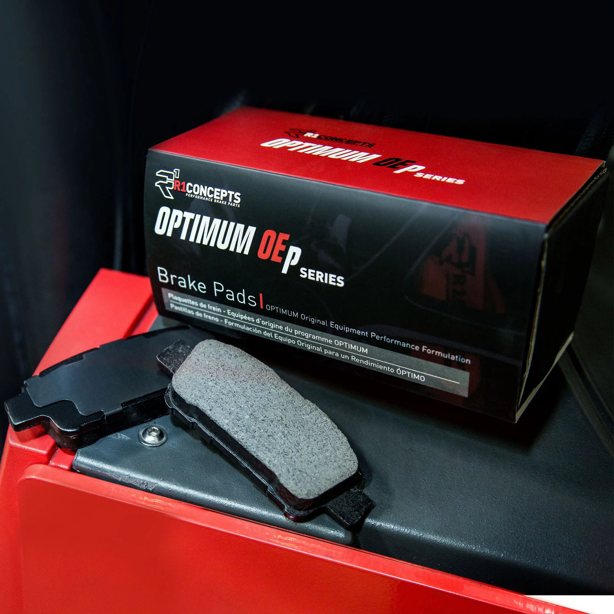 R1 Concepts Wfuh1 63590 R1 Concepts Brake Rotor Blank With Optimum Oe Pads & Fits select: 2015-2019 -