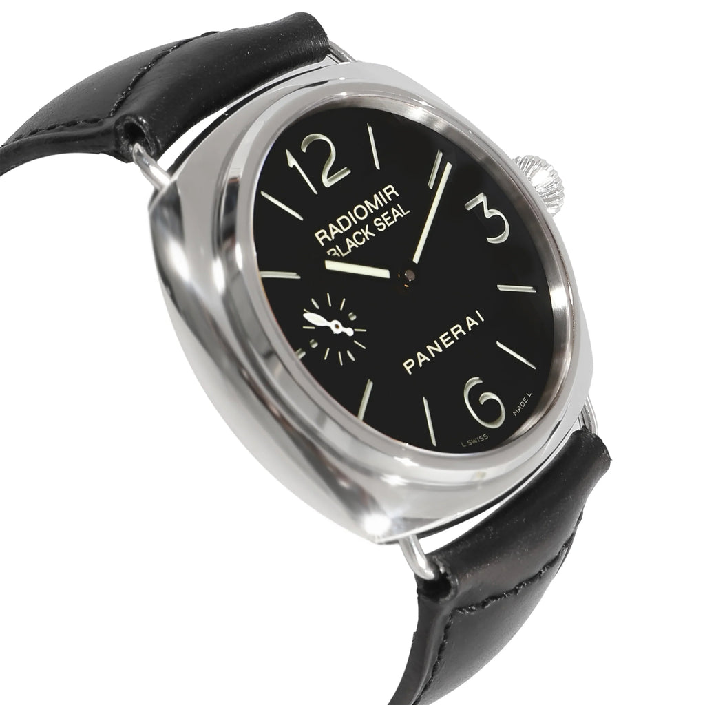 Panerai Radiomir Black Seal PAM00183 Men's Watch in  Stainless Steel Pre-Owned
