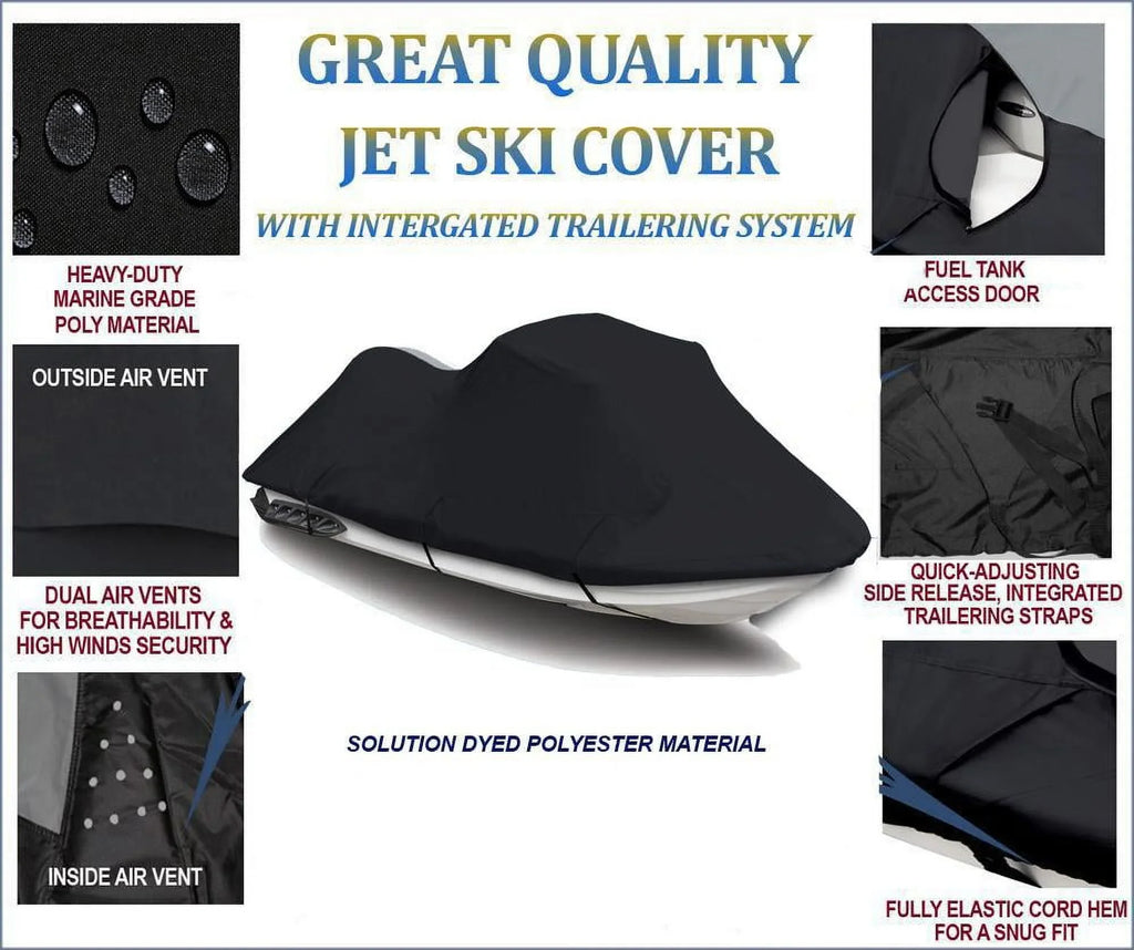 600D   Cover Compatible for Yamaha Wave Runner  1200 2001 2002 2003 2004 2005