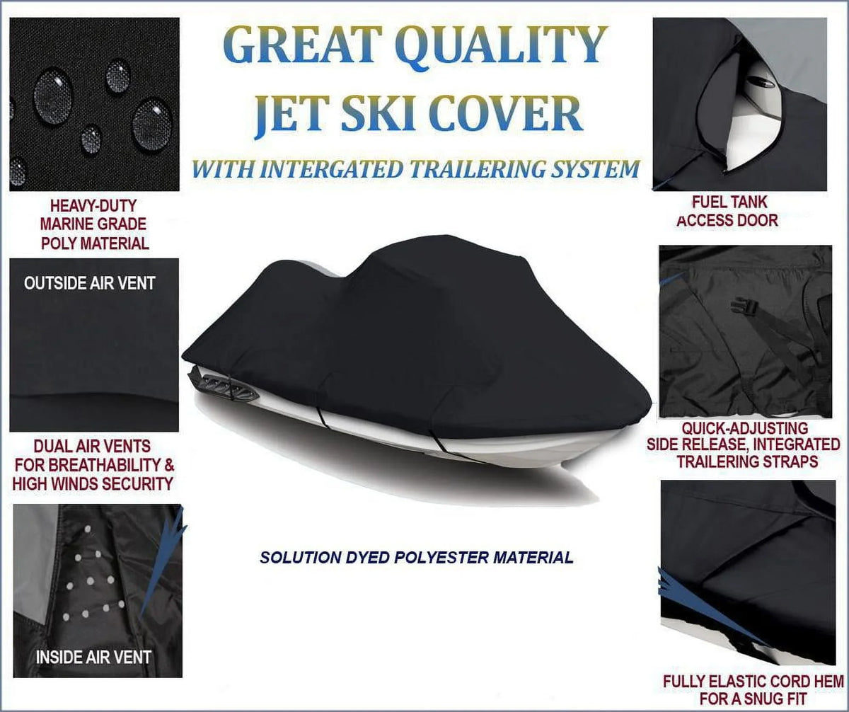 600D   Cover Compatible for Yamaha Wave Runner  1200 2001 2002 2003 2004 2005