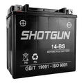 Shotgun YTX14- Replacement Powersports Battery For 2007 - 2007 Yamaha PZ50FX Phazer