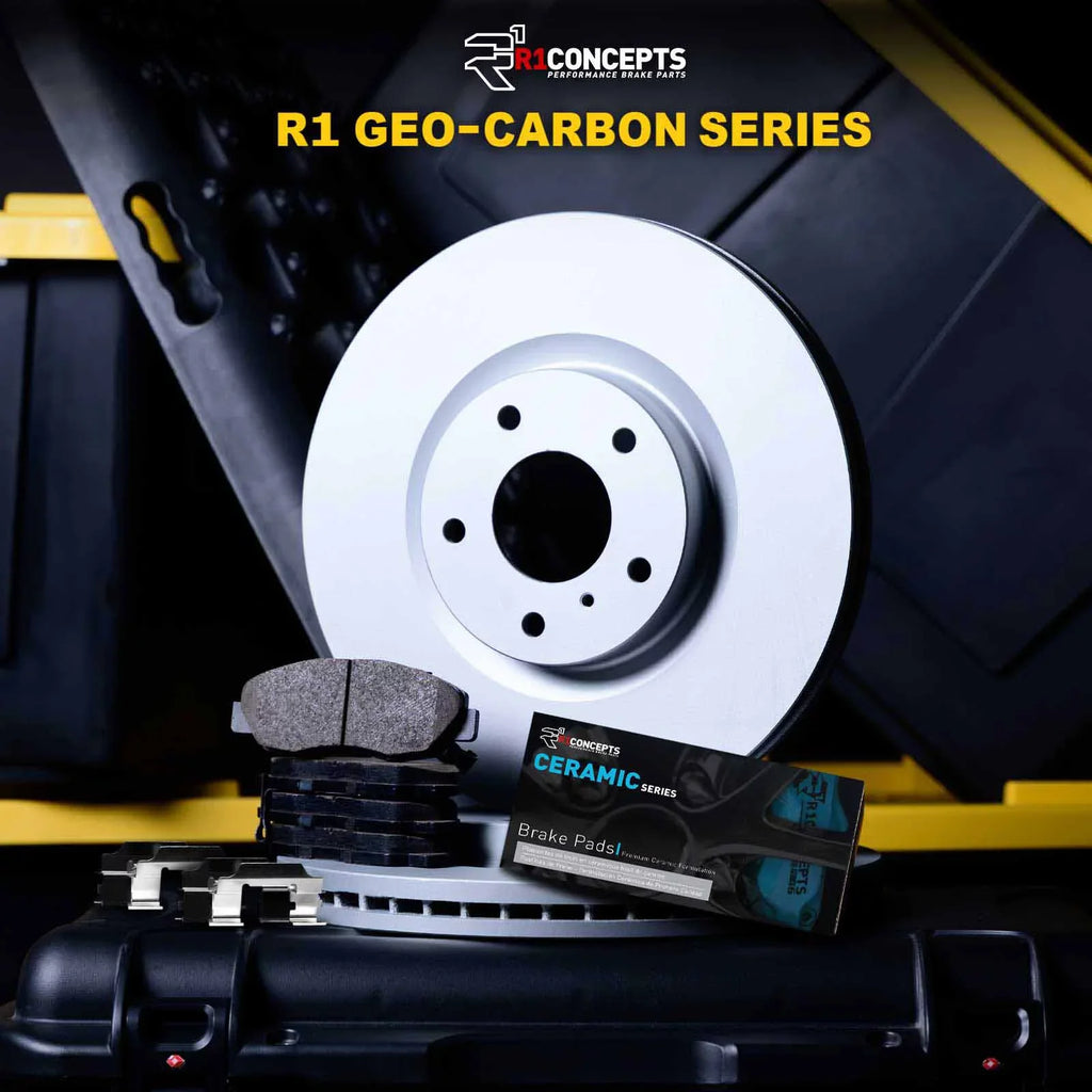 R1 Concepts Wdwh1 76007 R1 Concepts Brake Rotor Carbon Coated With Ceramic Pads Fits select: 1999-2003