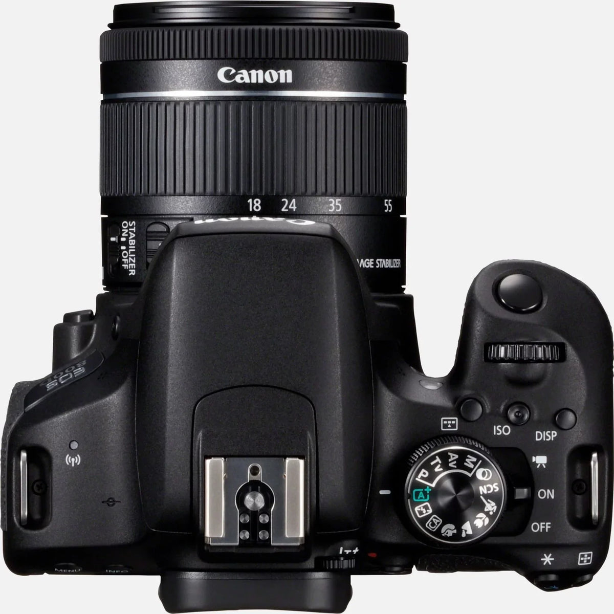 Canon  800D 24.2 Megapixel Digital  Camera with Lens, 0.71", 2.17", Black