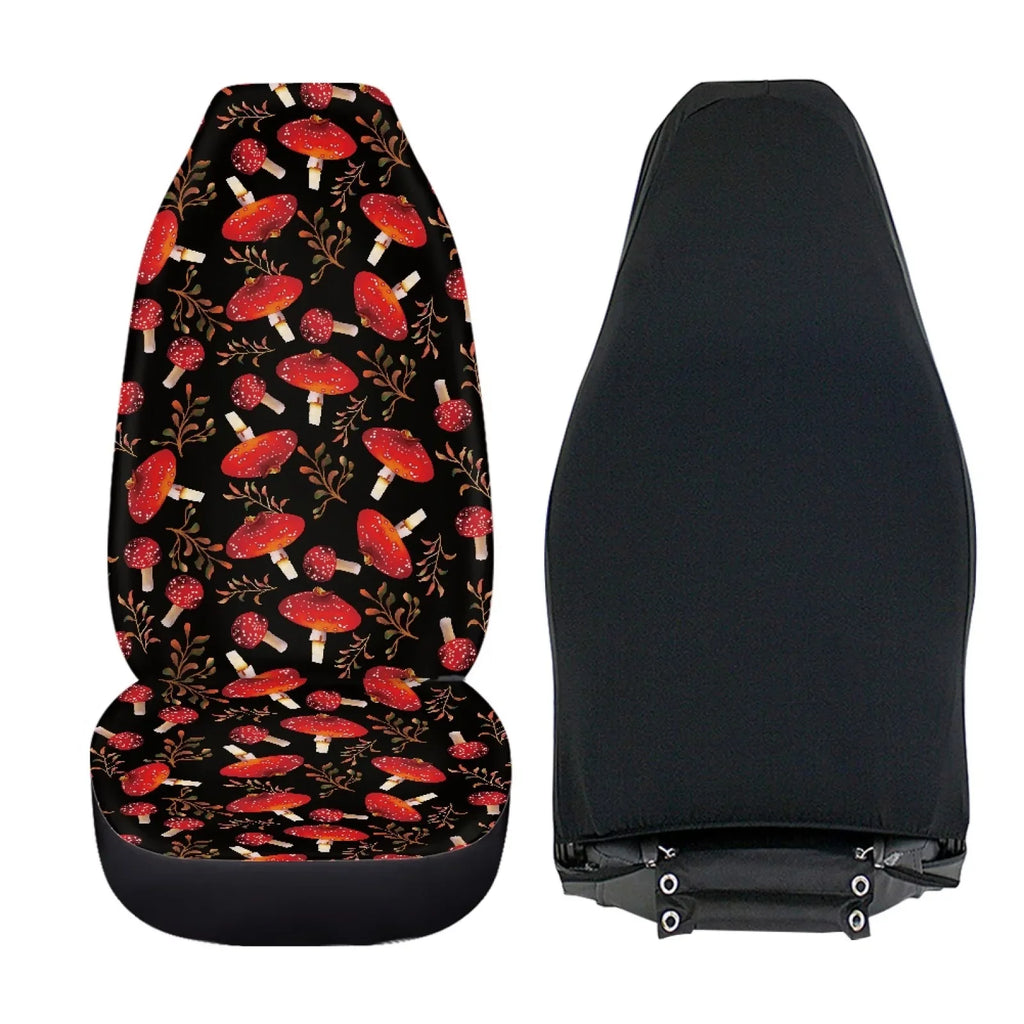 Xoenoiee Mushroom Car Seat Covers, Automotive Seat Cushion Cover for Cars  Pick-up Truck, Universal Non-Slip Vehicle Driver Seat Cushion Cover Protectors , Front Pair