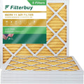 Filterbuy 24x24x1  11 Pleated   Furnace Air Filters (5-Pack)