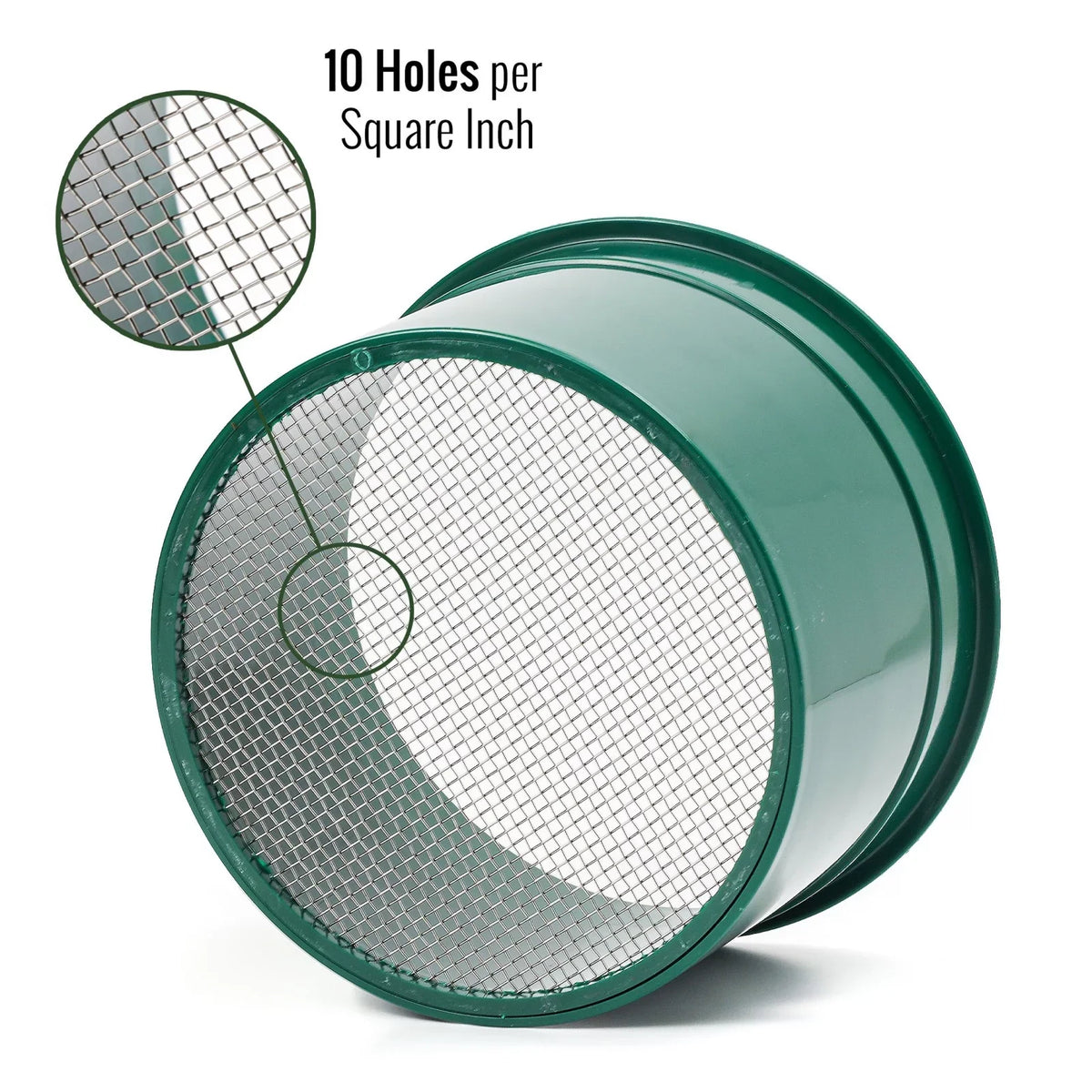 Outdoor 3pc Gold Rush Sifting Classifier Sieve Mini 6 Inch Prospect Pan, 3 Sizes
