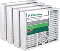 Filterbuy 16x20x5  8 Pleated   Furnace Air Filters for Honeywell FC100A1003 (4-Pack)