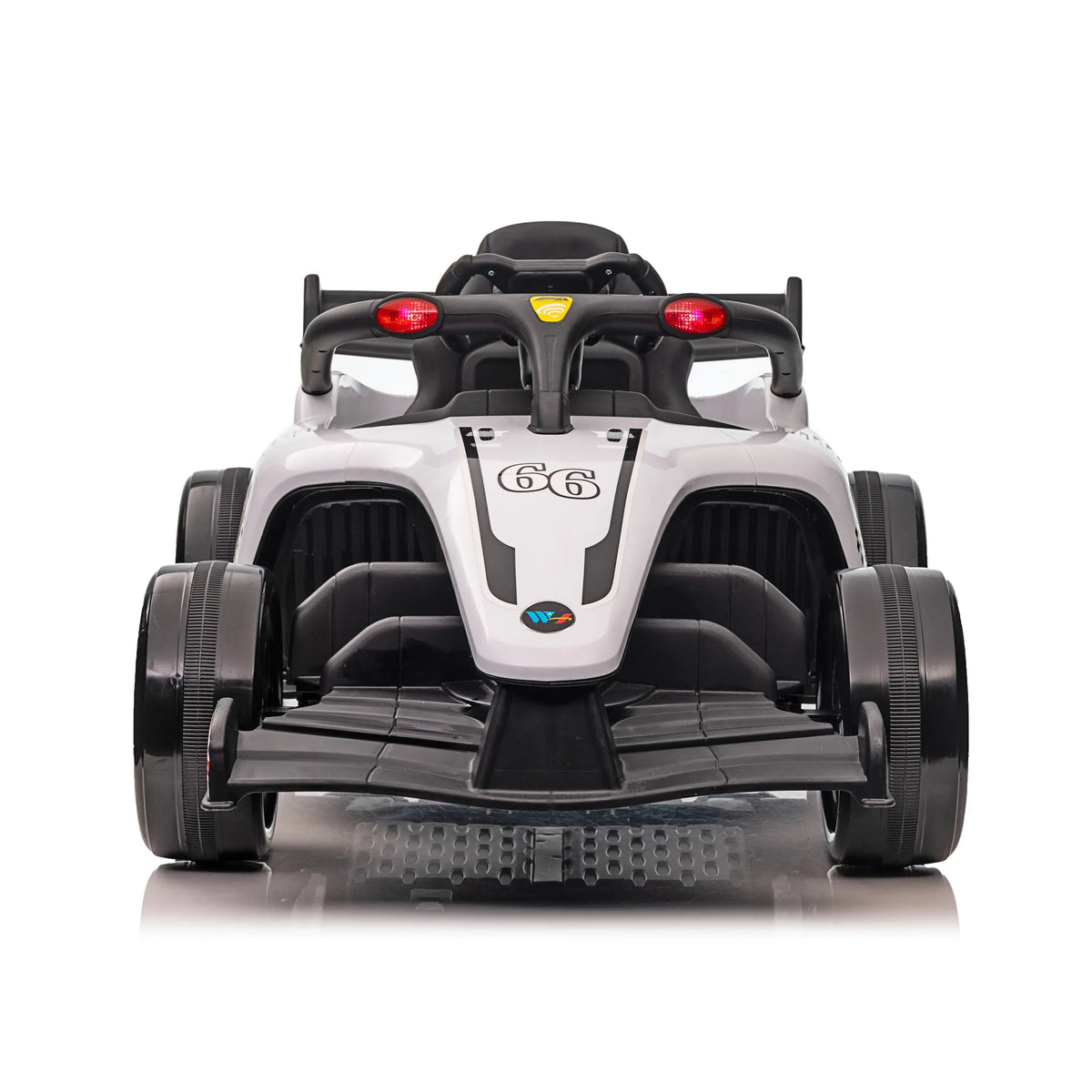 Blazin' Wheels 12V Battery Operated White F1 Ride on W/Remote 3 Years and up