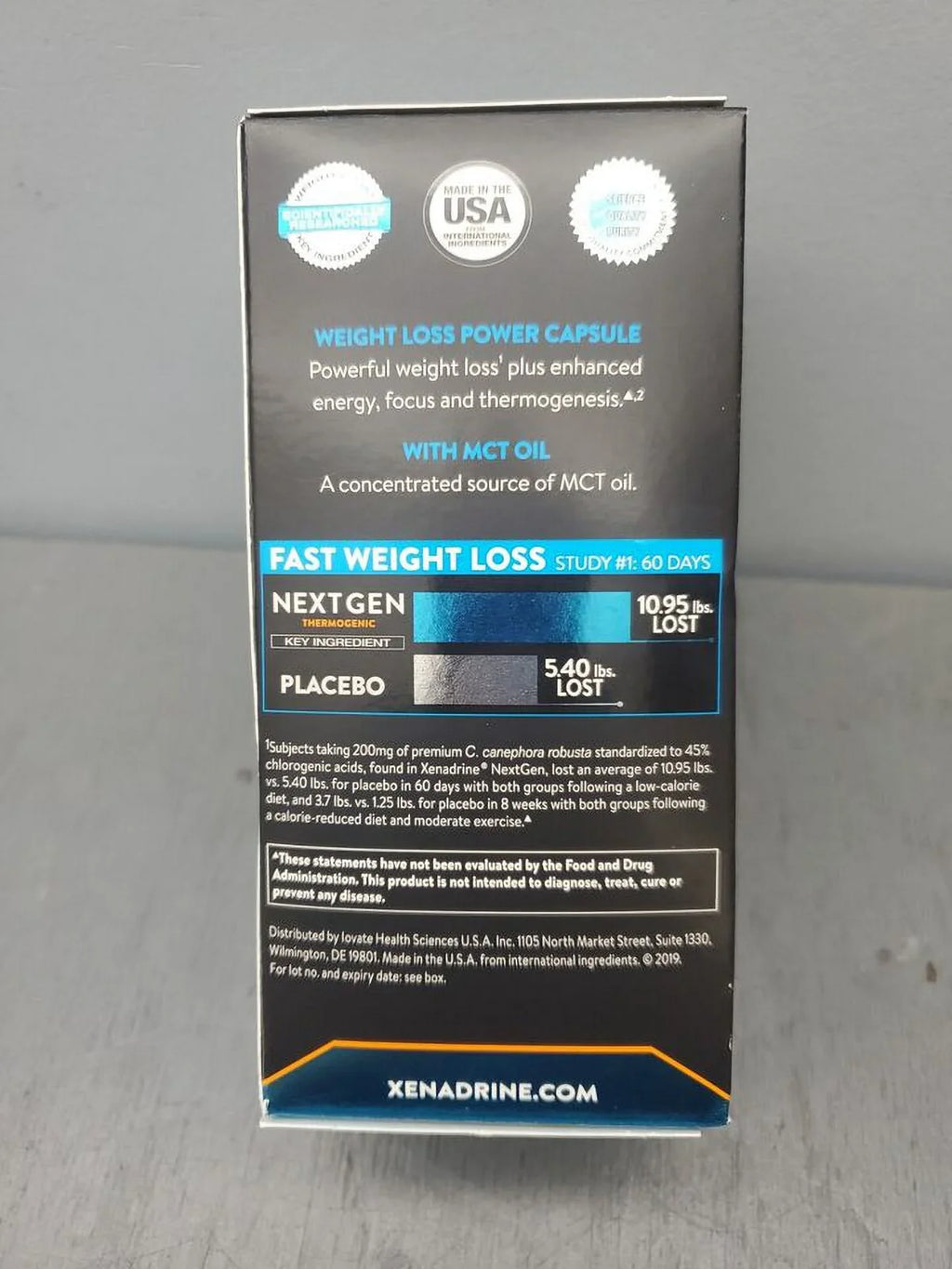 2 Pk: NextGen Thermogenic Xenadrine Powerful Weight Loss 60