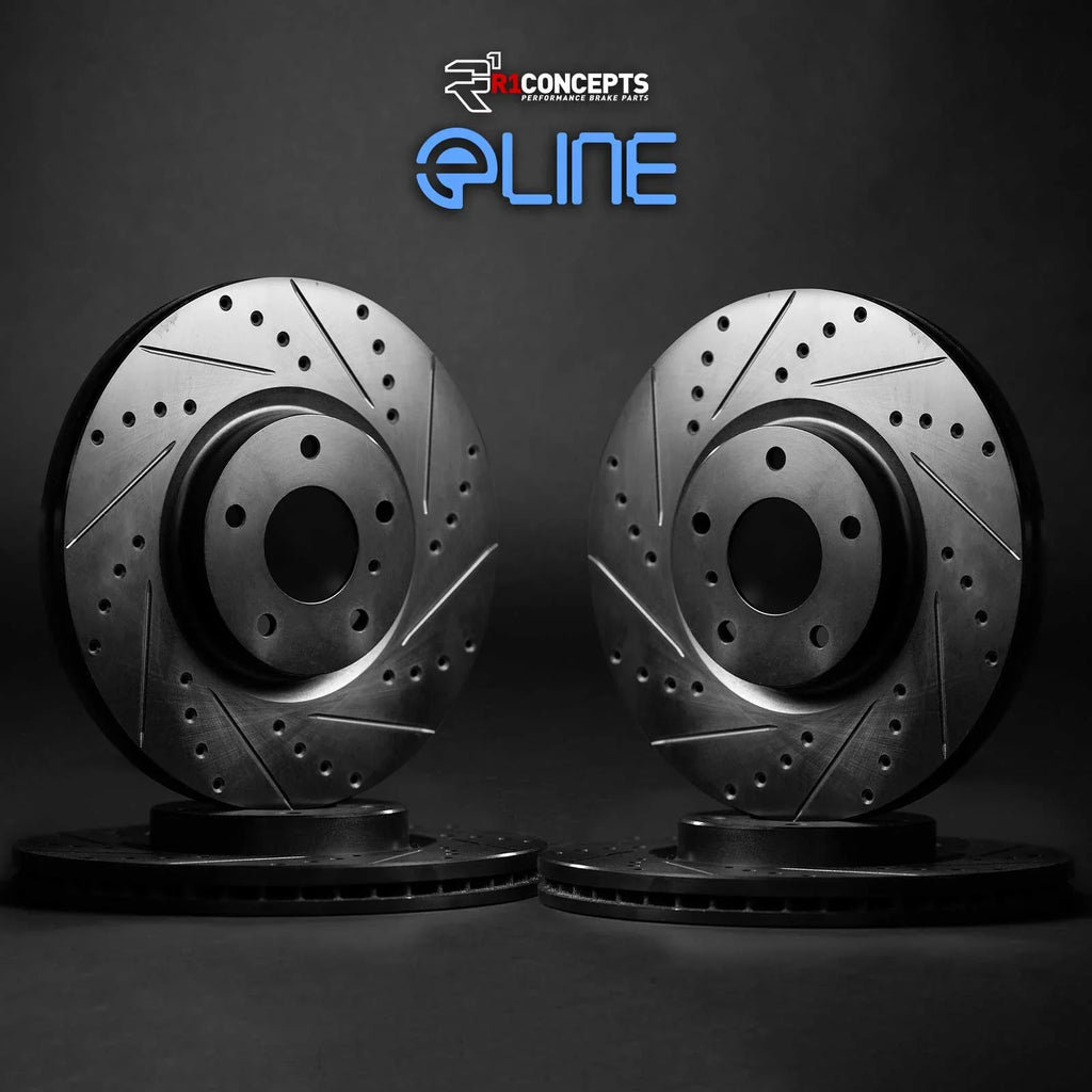 R1 Concepts Whpn2 42010 R1 Concepts Brake Rotor D/S Black Fits select: 2017-2022  , 2015-2022