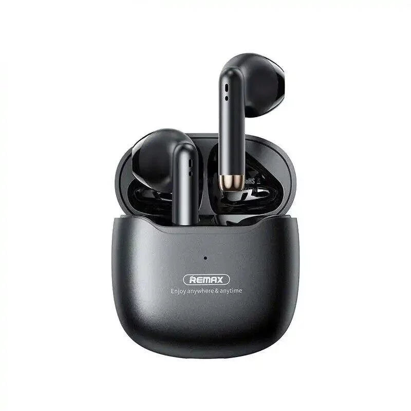 for  Axon 30 5G Bluetooth 5.3 Earbuds Stereo Bass, in Ear Noise Cancelling Mic, Earphones IP7 Waterproof Sports, 32H Playtime  C Mini Charging Case Ear Buds - Black