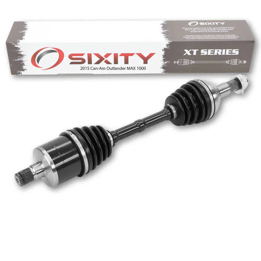 Sixity  Rear Left Axle compatible with Can-Am Outlander  1000 2015 -   4X4