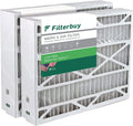 Filterbuy 20x23x5  8 Pleated   Furnace Air Filters for Bryant, Carrier, , Day & Night, and Payne (2-Pack)