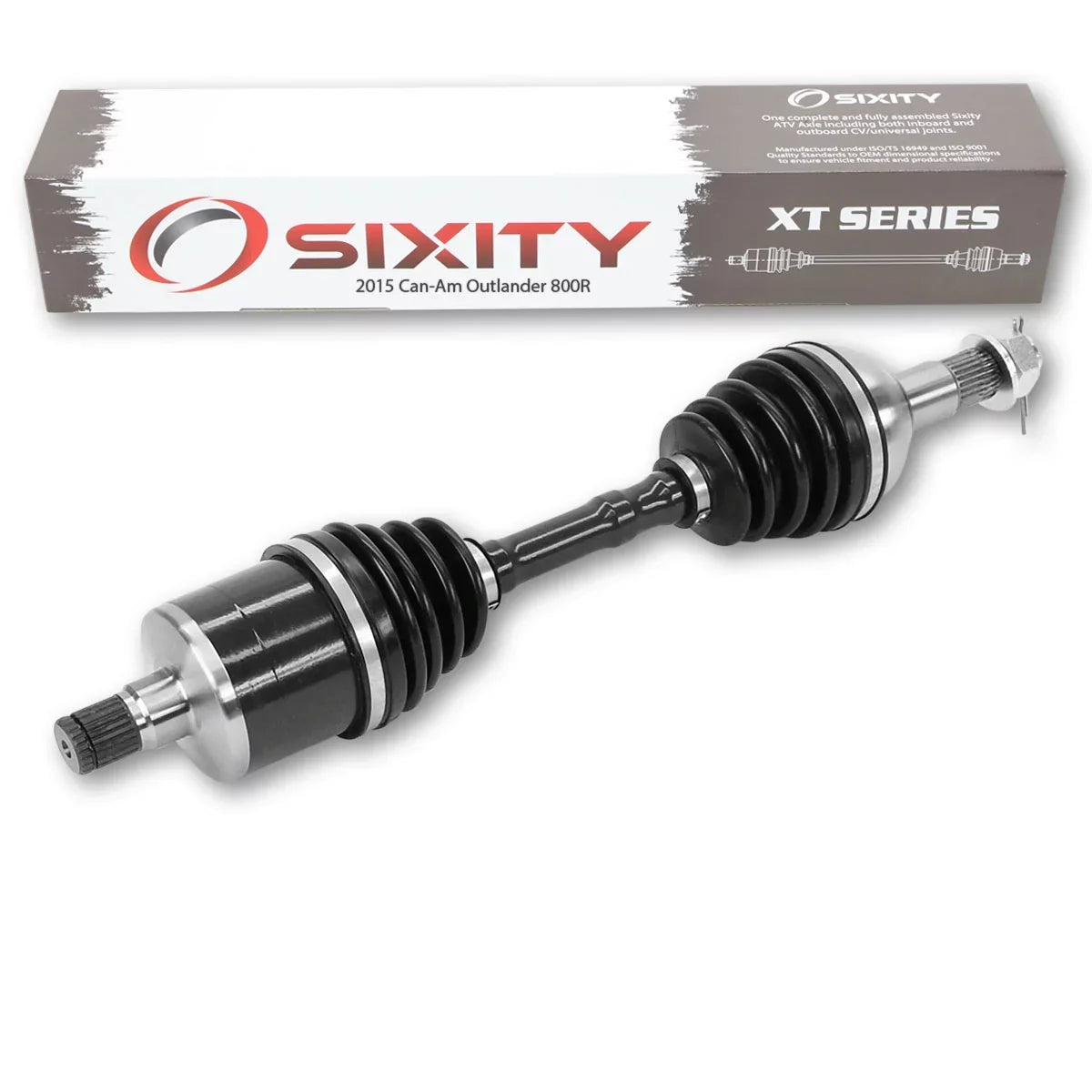Sixity  Rear Right Axle compatible with Can-Am Outlander 800R 2015 -  4X4