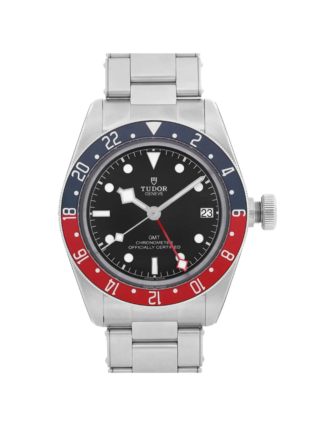 New Tudor Heritage Black Bay  Steel Black Dial Men Automatic Watch 79830RB